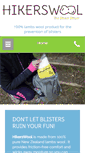 Mobile Screenshot of hikerswool.co.nz